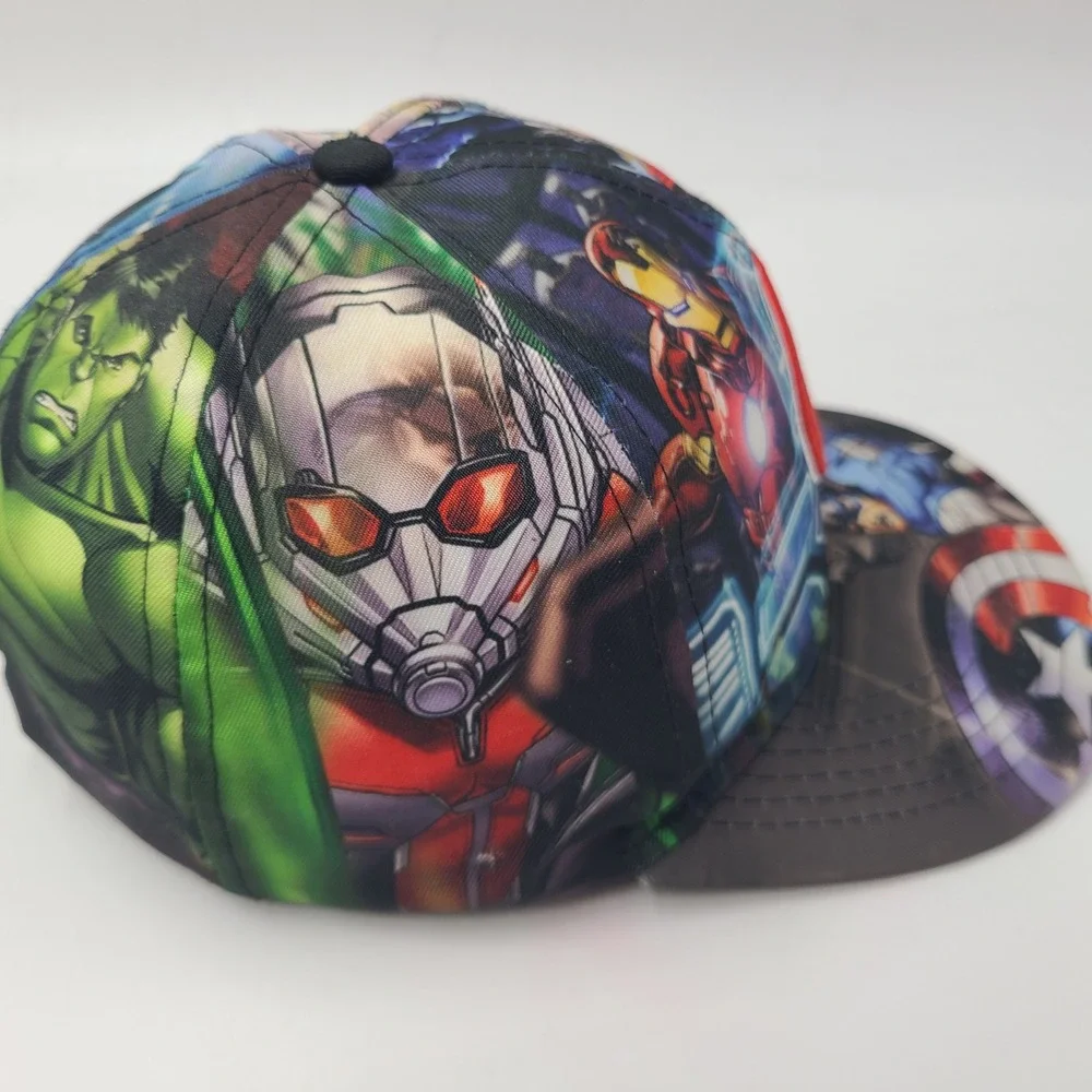 Youth Avengers Hat Snapback Marvel Comics Captain America Iron Man Thor‎ Hulk